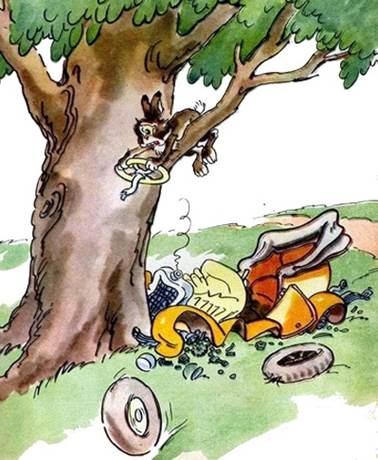 Два толстяка и заяц