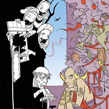 Цыганская сказка. Как колдунью прогнали