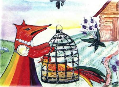 Как кот петуха спас - 11