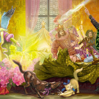 Принцесса уколет себе руку веретеном и от этого умрет