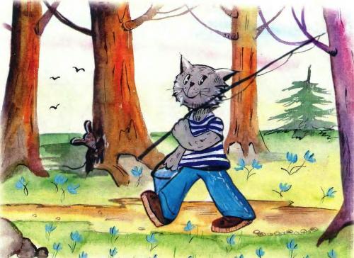 Как кот петуха спас - 11