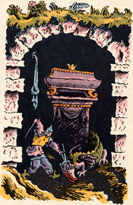 Русские былины. Потык - богатырь.