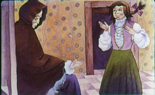 Госпожа Метелица. Сказка братьев Гримм