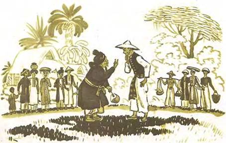 Вьетнамская сказка. Обманутый богач