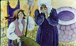 Госпожа Метелица. Сказка братьев Гримм