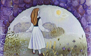 Госпожа Метелица. Сказка братьев Гримм