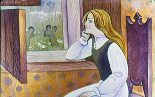 Госпожа Метелица. Сказка братьев Гримм