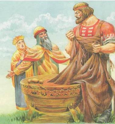 Русские народные сказки о богатырях. Никита Кожемяка