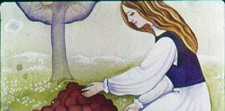 Госпожа Метелица. Сказка братьев Гримм