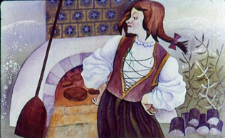 Госпожа Метелица. Сказка братьев Гримм