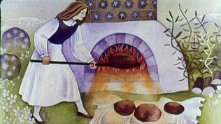 Госпожа Метелица. Сказка братьев Гримм