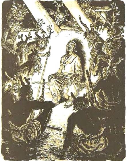 Корейская сказка. Как черти потеряли серебряные и золотые палки