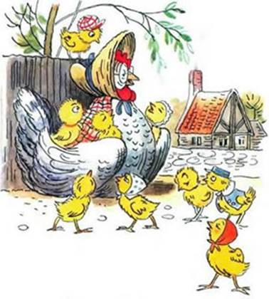 Курица. Стихи и сказки для детей