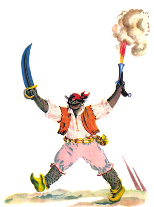 Бармалей. Я злой разбойник Бармалей