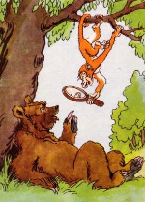 Зеркало и обезьяна