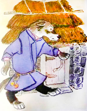 Белорусская сказка. Лисья хатка. Сказка с картинками