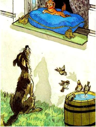 Басня Крылова И.А. - Две собаки