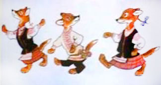 Белорусская сказка. Лисья хатка. Сказка с картинками