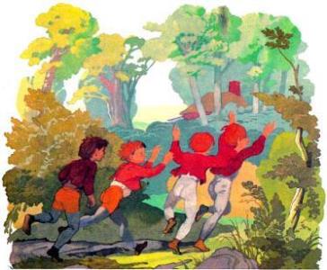 Мальчик с пальчик. Бегом через лес