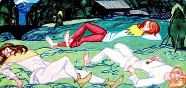 Королевские зайцы. Норвежская сказка