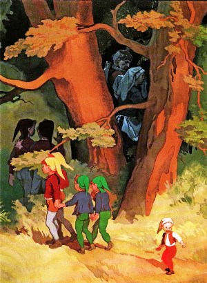 Мальчик с пальчик. В лес за хворостом