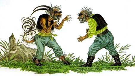 Цыганская сказка. Как черт хотел цыгана на свое место поставить