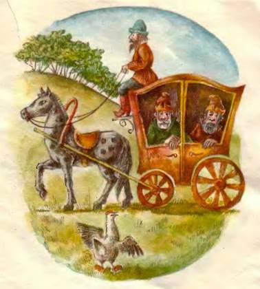 Кочеток и курочка. Русская народная сказка