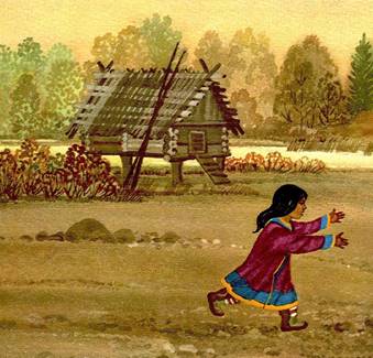 Девочка-лебедь. Сказка народов Севера.