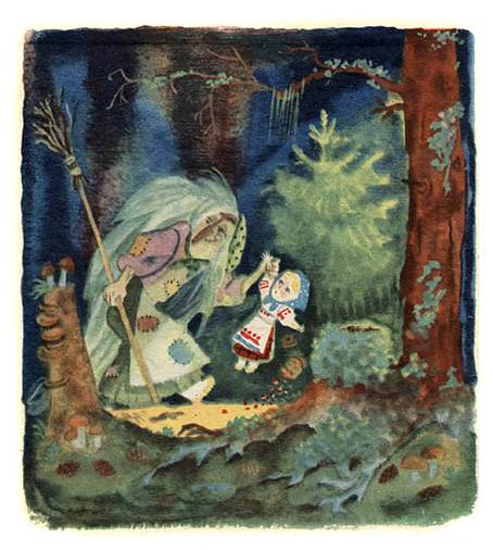 Бычок - чёрный бочок, белые копытца. Русские народные сказки