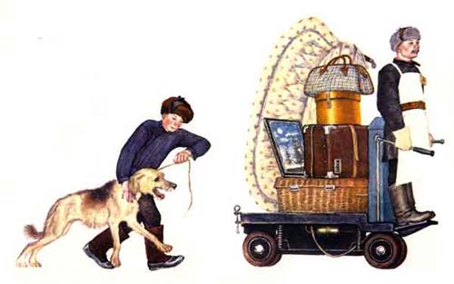 Багаж. Маршак С.Я. Стихи и сказки для детей