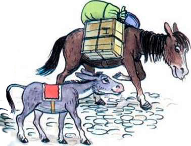 Как ослик учился уважать старших. Михаил Пляцковский