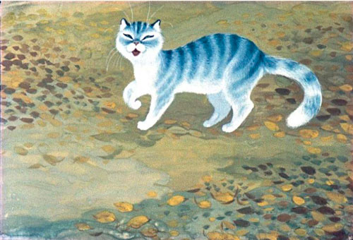 Как мне не плакать? Баба меня била...