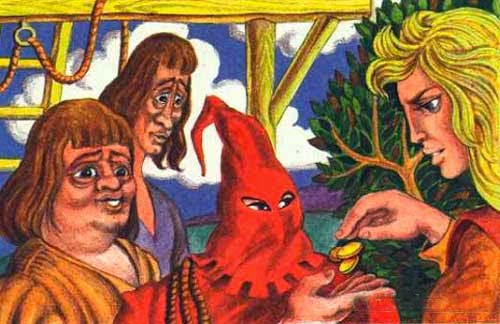 Золотая птица. Сказка с картинками.