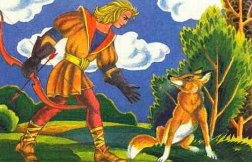 Золотая птица. Сказка с картинками.