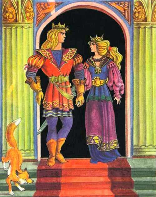 Золотая птица. Сказка с картинками.