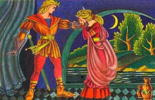 Золотая птица. Сказка с картинками.