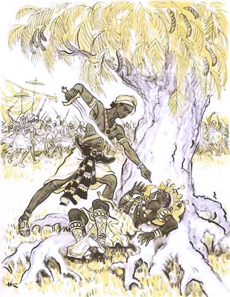 Индонезийская сказка. Дауд и Саиилах