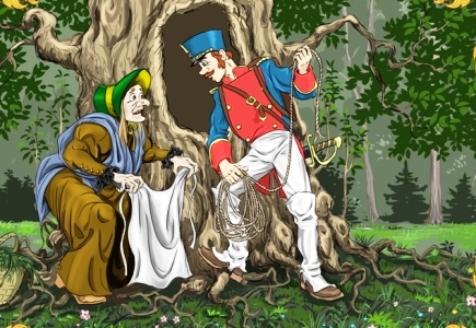 Огниво. Встретилась ведьма