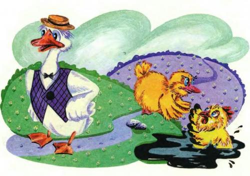 Как утенок с цыпленком подружился - 11