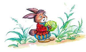 Заяц на ловле