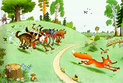 Как лиса-монахиня петуха исповедовала