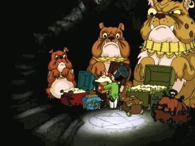 Огниво. Три собаки