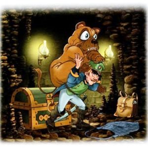 Огниво. Посадил пса на ведьмин передник