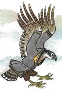 Башкирская сказка. Ястреб и петух