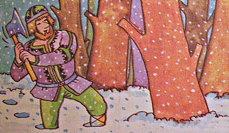 Карельская сказка. Медведь-музыкант