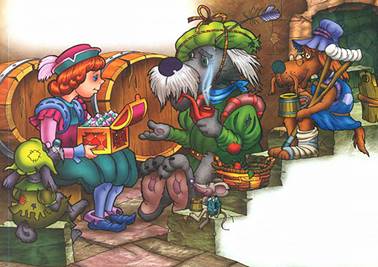 Сказка братьев Гримм. Язык зверей