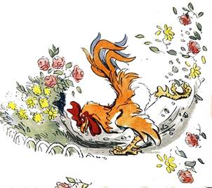 Петух тунеядец. Сказки Михалкова