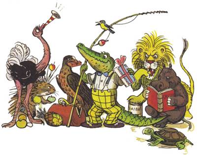 Крокодил. Корней Иванович Чуковский