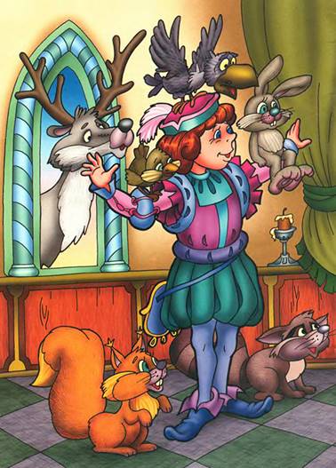 Сказка братьев Гримм. Язык зверей