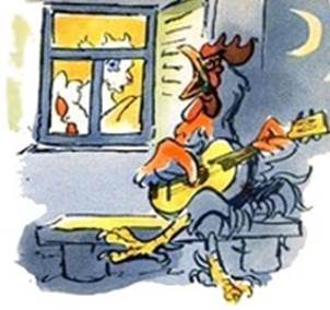 Петух тунеядец. Сказки Михалкова